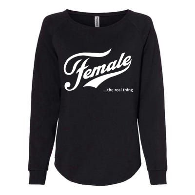 The Megyn Kelly Show Female The Real Thing Womens California Wash Sweatshirt