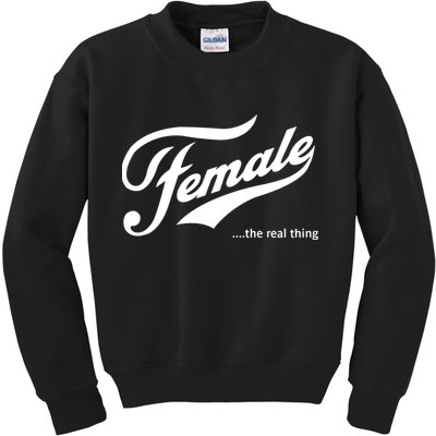 The Megyn Kelly Show Female The Real Thing Kids Sweatshirt