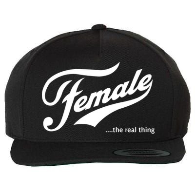 The Megyn Kelly Show Female The Real Thing Wool Snapback Cap