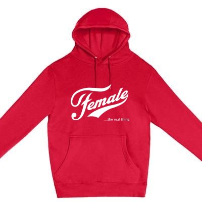 The Megyn Kelly Show Female The Real Thing Premium Pullover Hoodie