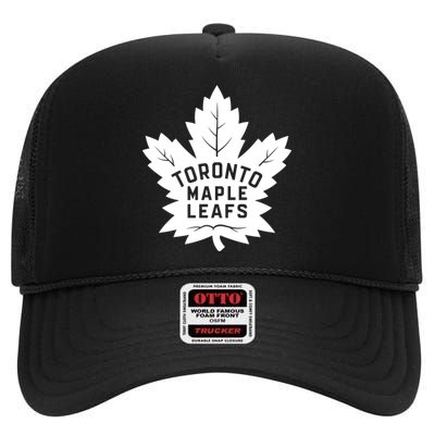 T.O.R.O.N.T.O M.A.P.L.E Leafs High Crown Mesh Back Trucker Hat