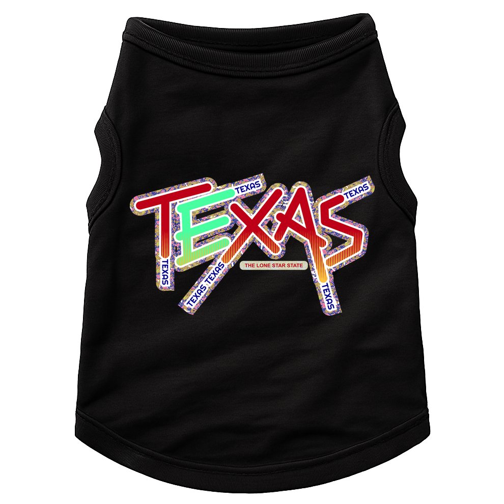 Texas Modern Logo Doggie Tank