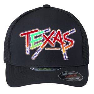 Texas Modern Logo Flexfit Unipanel Trucker Cap