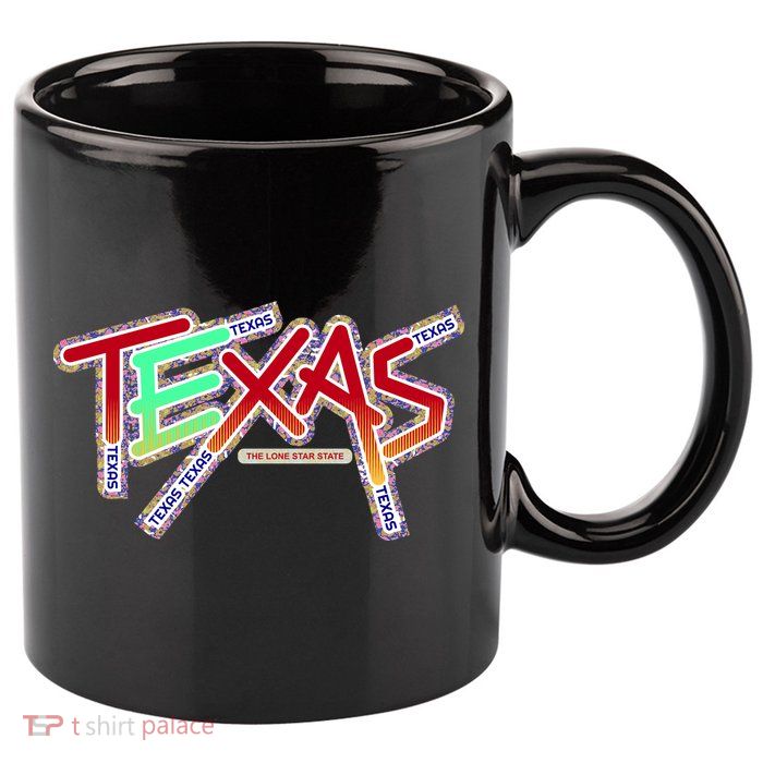 Texas Modern Logo 11oz C Handle Ceramic Mug
