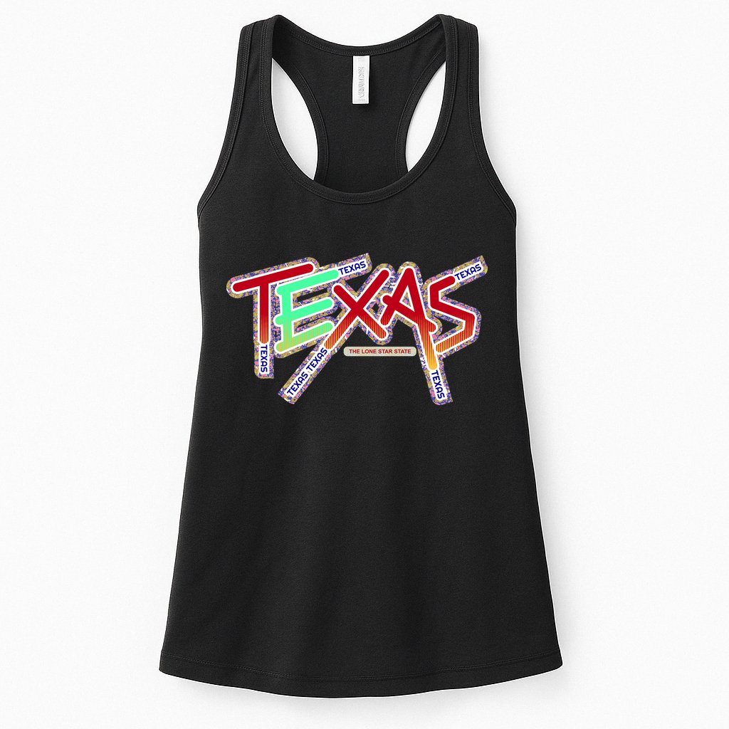 Texas Modern Logo Womens Tank Top