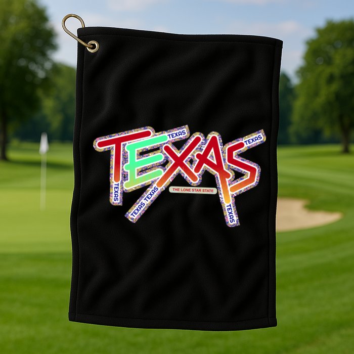 Texas Modern Logo Golf Towel