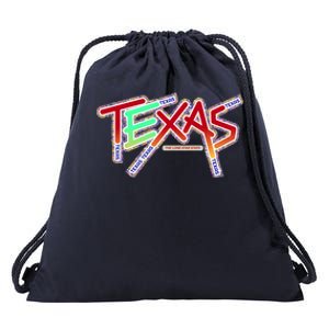 Texas Modern Logo Drawstring Bag