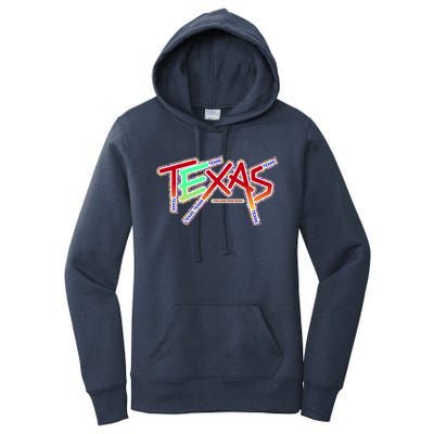 Texas Modern Logo Women's Pullover Hoodie