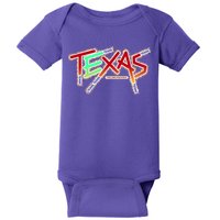 Texas Modern Logo Baby Bodysuit