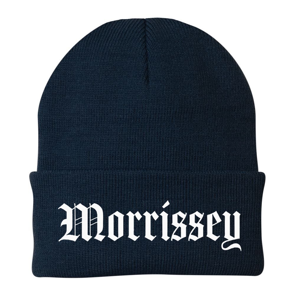 Team MORRISSEY Lifetime Member Family Last Name Beanie