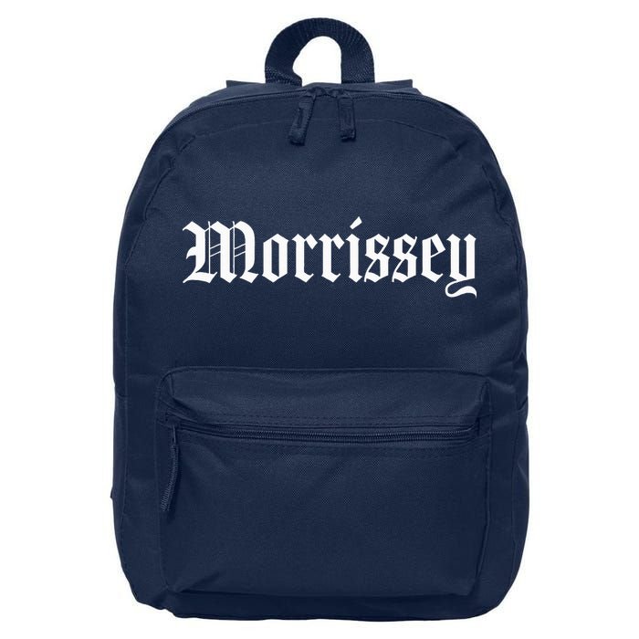Team MORRISSEY Lifetime Member Family Last Name 16 in Basic Backpack