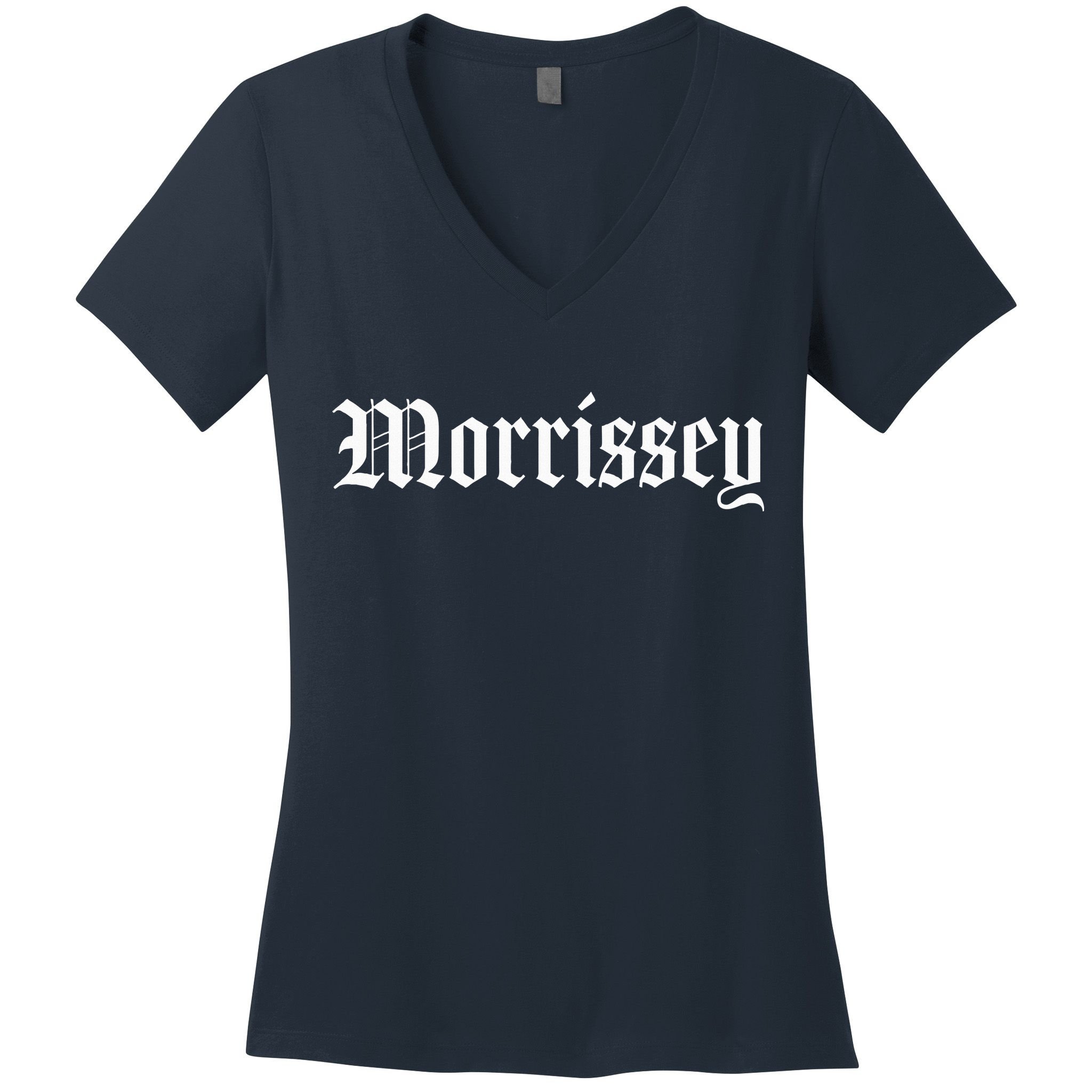 Team MORRISSEY Lifetime Member Family Last Name Women's V-Neck T-Shirt