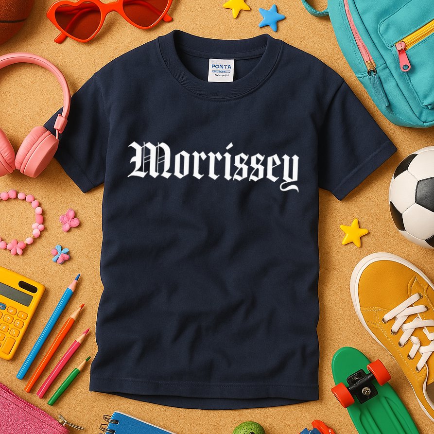 Team MORRISSEY Lifetime Member Family Last Name Kids T-Shirt