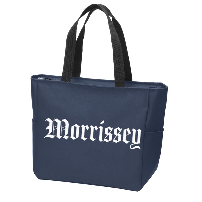 Team MORRISSEY Lifetime Member Family Last Name Zip Tote Bag