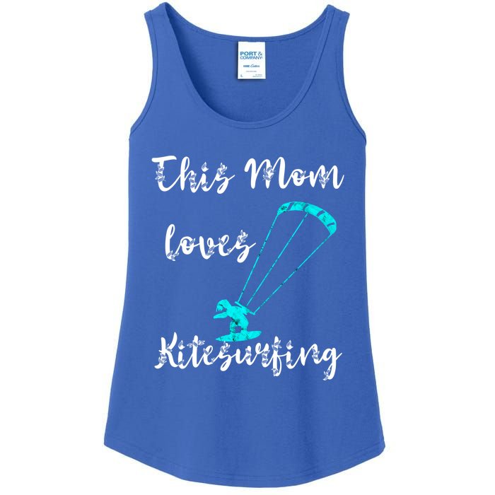 This Mom Loves Kitesurfing Kite Surfing Kiteboard Kitesurfer Meaningful Gift Ladies Essential Tank