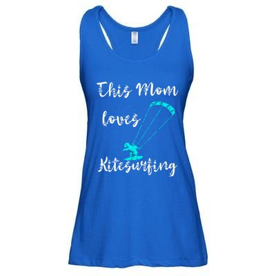 This Mom Loves Kitesurfing Kite Surfing Kiteboard Kitesurfer Meaningful Gift Ladies Essential Flowy Tank