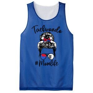 Taekwondo Mom Life Messy Hair Karate Moms Meaningful Gift Mesh Reversible Basketball Jersey Tank