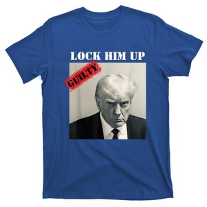 TRUMP MUGSHOT LOCK HIM UP GUILTY JAIL PRISON ANTITRUMP T-Shirt