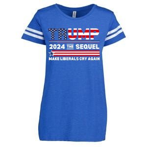 Trump Make Liberals Cry Enza Ladies Jersey Football T-Shirt