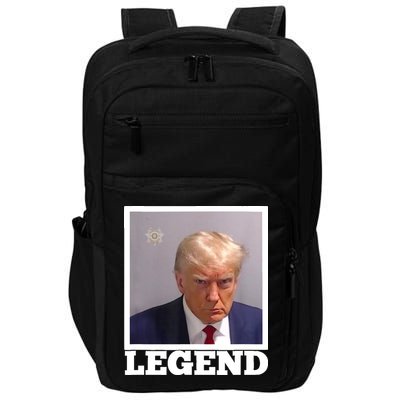 TRUMP MUGSHOT LEGEND President Trump 2024 Fulton Impact Tech Backpack