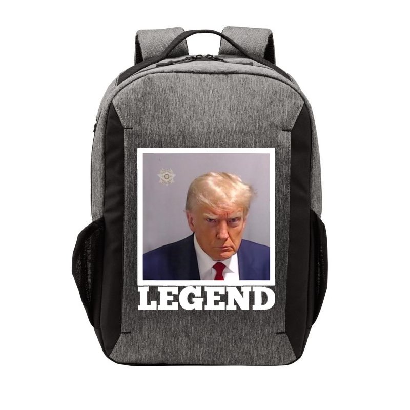 TRUMP MUGSHOT LEGEND President Trump 2024 Fulton Vector Backpack