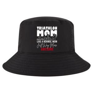 Triathlon Mom Like A Normal Mom But Way More Awesome Gift Cool Comfort Performance Bucket Hat