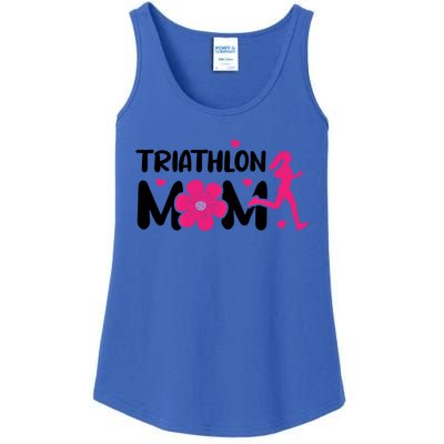 Triathlon Mom Like A Normal Mom Just Way More Awesome Sport Gift Ladies Essential Tank