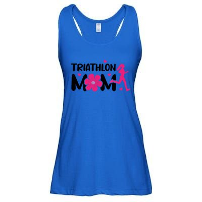 Triathlon Mom Like A Normal Mom Just Way More Awesome Sport Gift Ladies Essential Flowy Tank