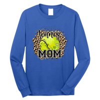 Tennis Mom Leopard Tennis Lovers Mother's Day Cute Gift Long Sleeve Shirt