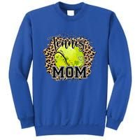 Tennis Mom Leopard Tennis Lovers Mother's Day Cute Gift Sweatshirt