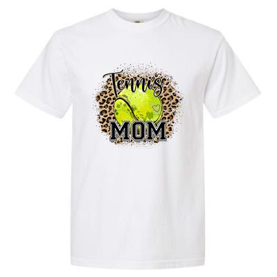 Tennis Mom Leopard Tennis Lovers Mother's Day Cute Gift Garment-Dyed Heavyweight T-Shirt