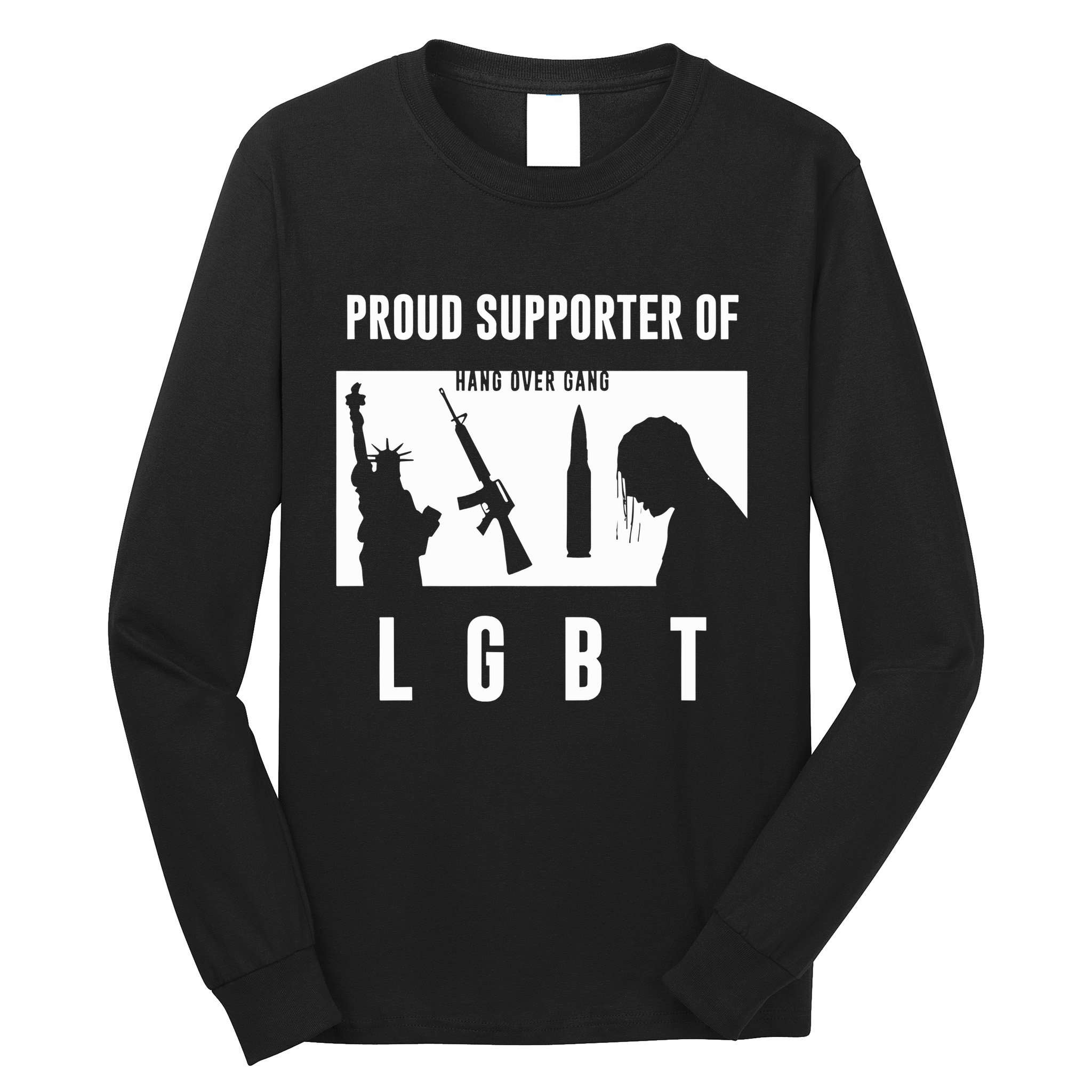 Tom Macdonald L G B T Proud Supporter Long Sleeve Shirt
