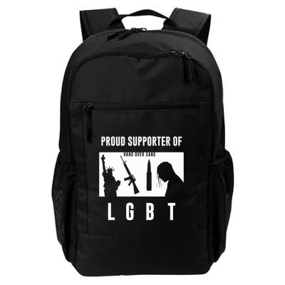 Tom Macdonald L G B T Proud Supporter Backpack