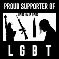 Tom Macdonald L G B T Proud Supporter Hooded Wearable Blanket