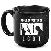 Tom Macdonald L G B T Proud Supporter 15oz Campfire Ceramic Mug