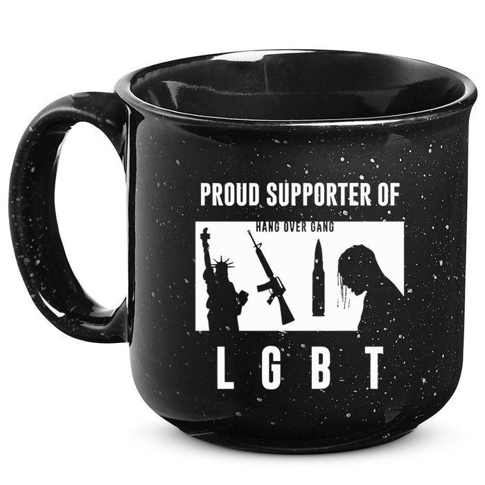 Tom Macdonald L G B T Proud Supporter 15oz Campfire Ceramic Mug