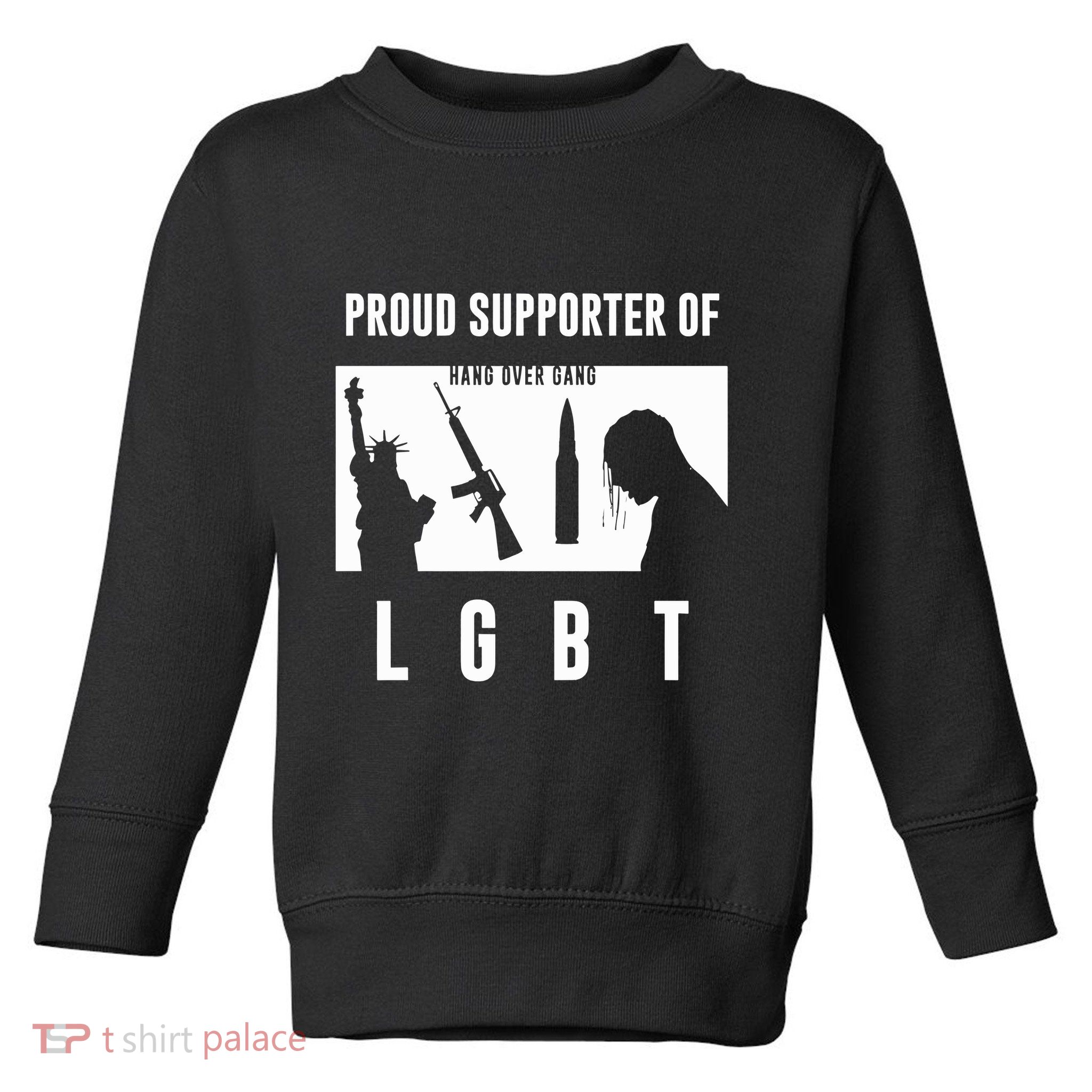Tom Macdonald L G B T Proud Supporter Toddler Sweatshirt