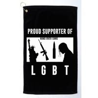 Tom Macdonald L G B T Proud Supporter Golf Towel