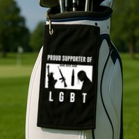 Tom Macdonald L G B T Proud Supporter Golf Towel