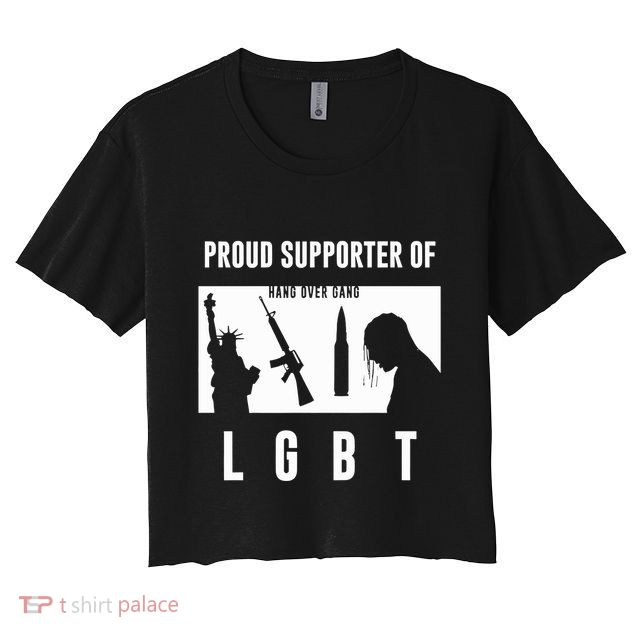 Tom Macdonald L G B T Proud Supporter Crop Top