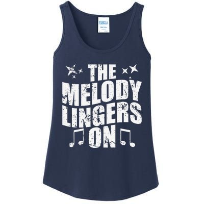 The Melody Lingers On Ladies Essential Tank