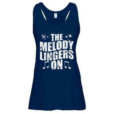 The Melody Lingers On Ladies Essential Flowy Tank