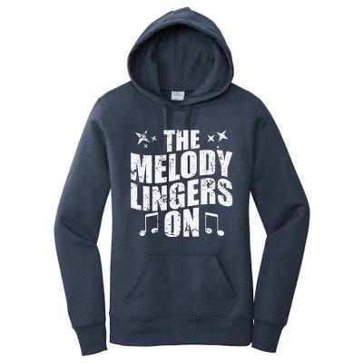 The Melody Lingers On Women's Pullover Hoodie