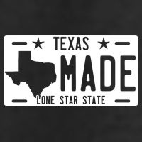 Texas Made Lone Star License Plate Adult Drive Performance Visor