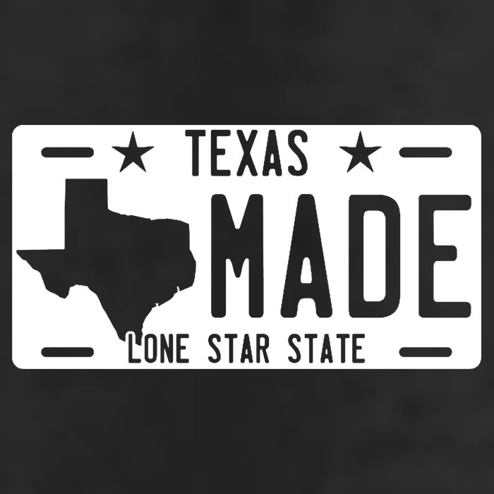 Texas Made Lone Star License Plate Adult Drive Performance Visor