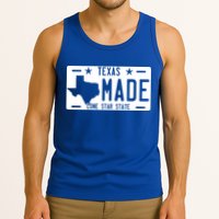 Texas Made Lone Star License Plate Tank Top