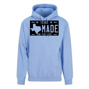 Texas Made Lone Star License Plate Unisex Surf Hoodie