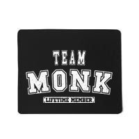 Team Monk Lifetime Member Family Last Name Mousepad