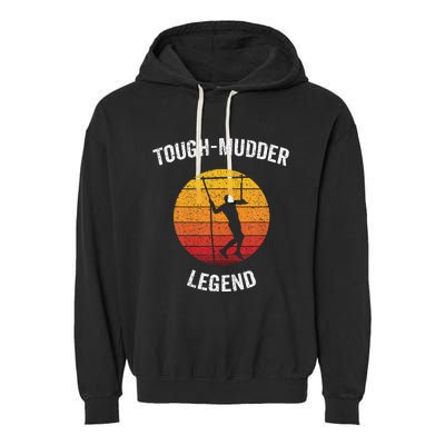 Tough Mudder Legend Vintage Endurance Course Garment-Dyed Fleece Hoodie