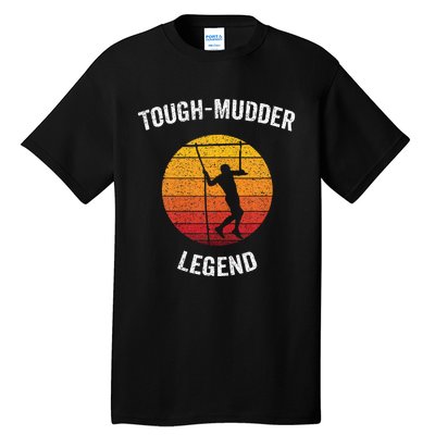 Tough Mudder Legend Vintage Endurance Course Tall T-Shirt